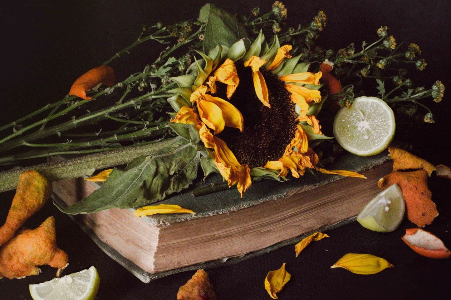 "A Colourful World Of The Quiet" Print - Floral Wall Art Decor