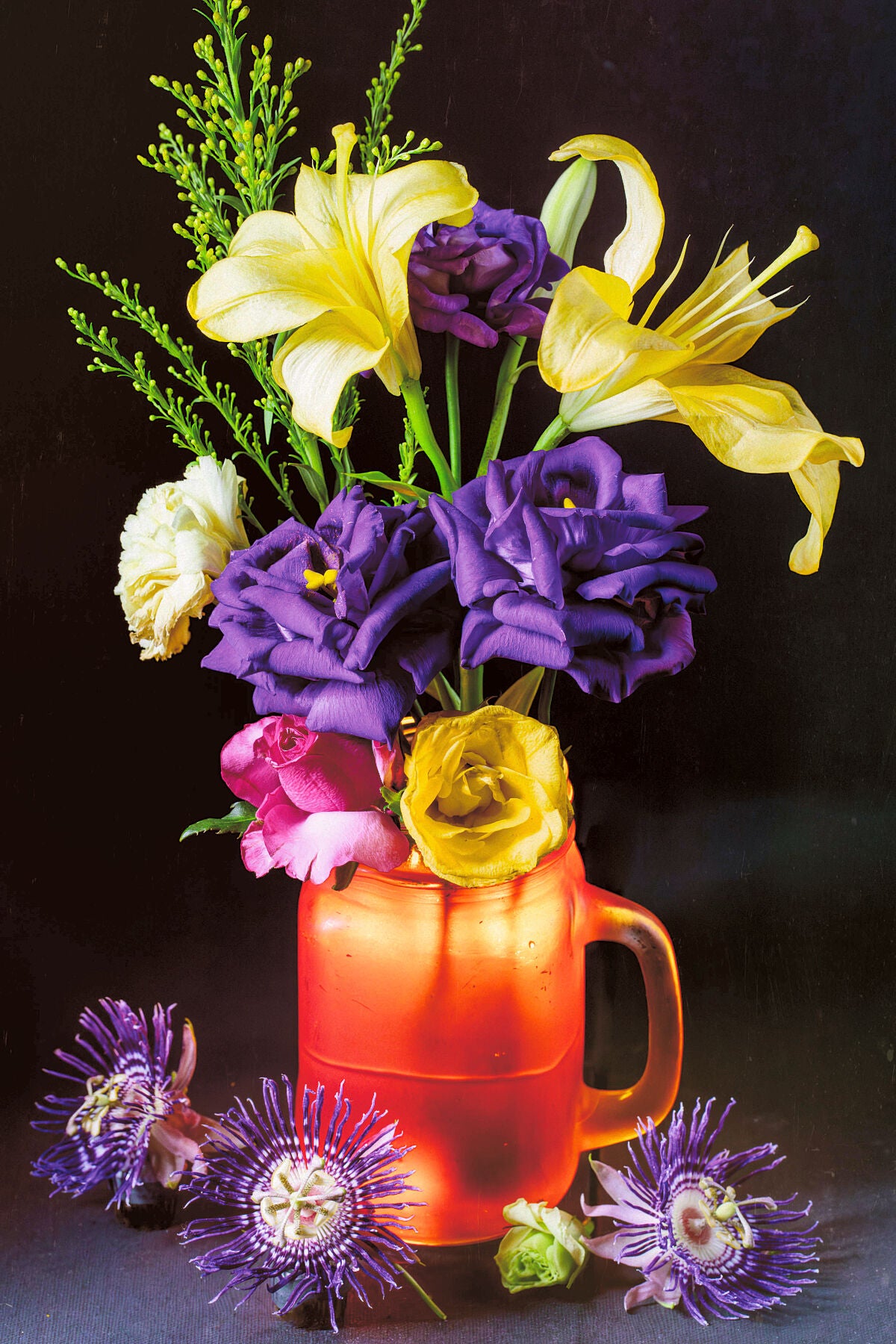 Being Glorious floral photography print