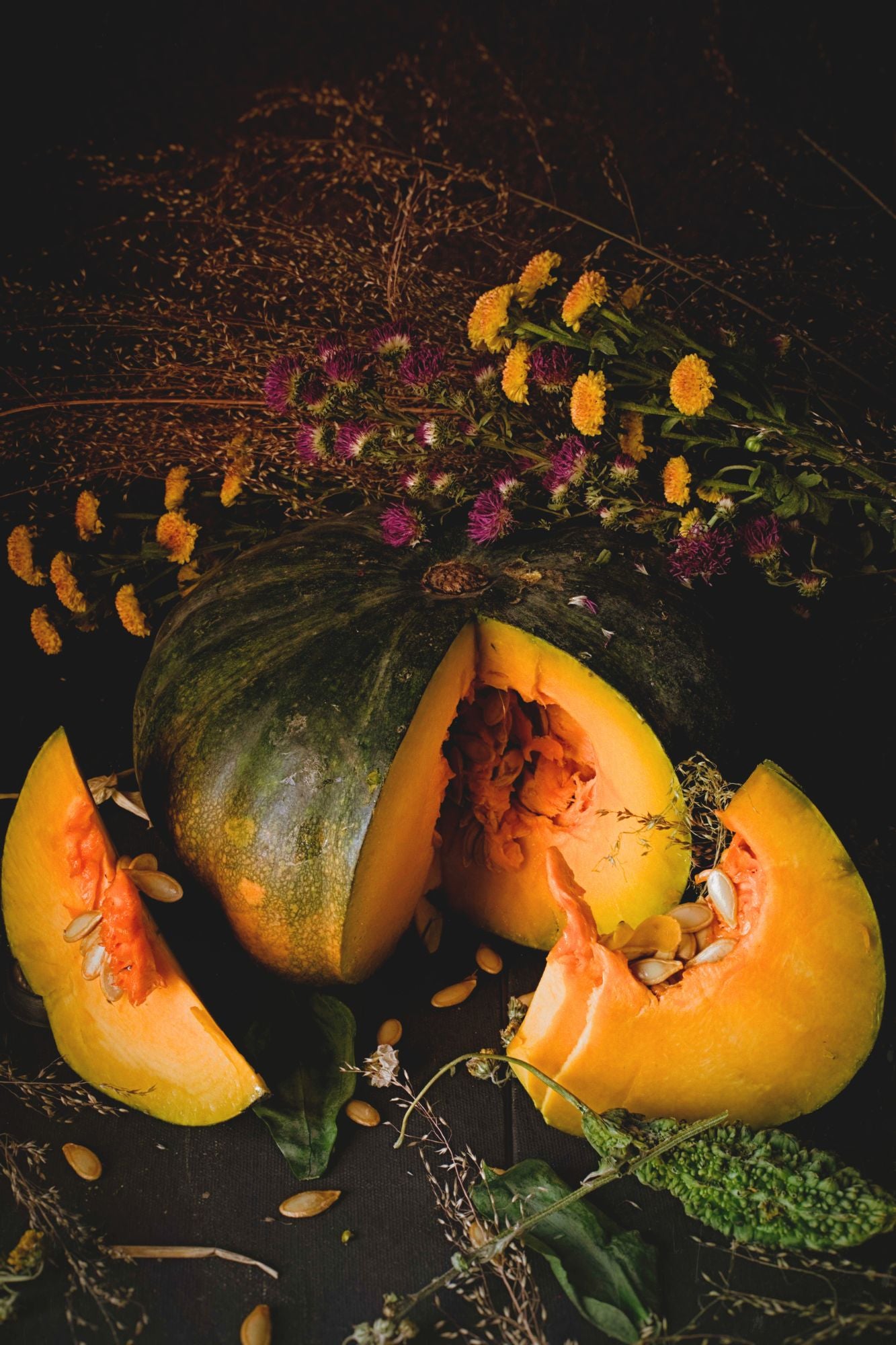 "An Autumn Without Answers" Print - Floral Wall Art Decor